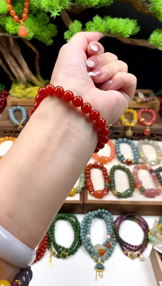 未镶嵌玛瑙手饰素圈