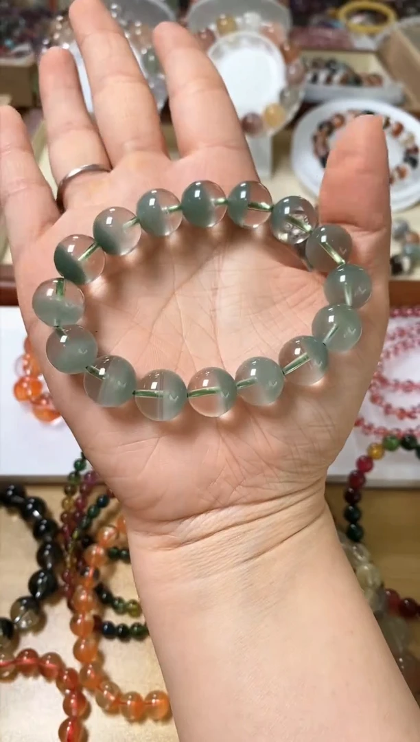 水晶手链未镶嵌翠幽灵