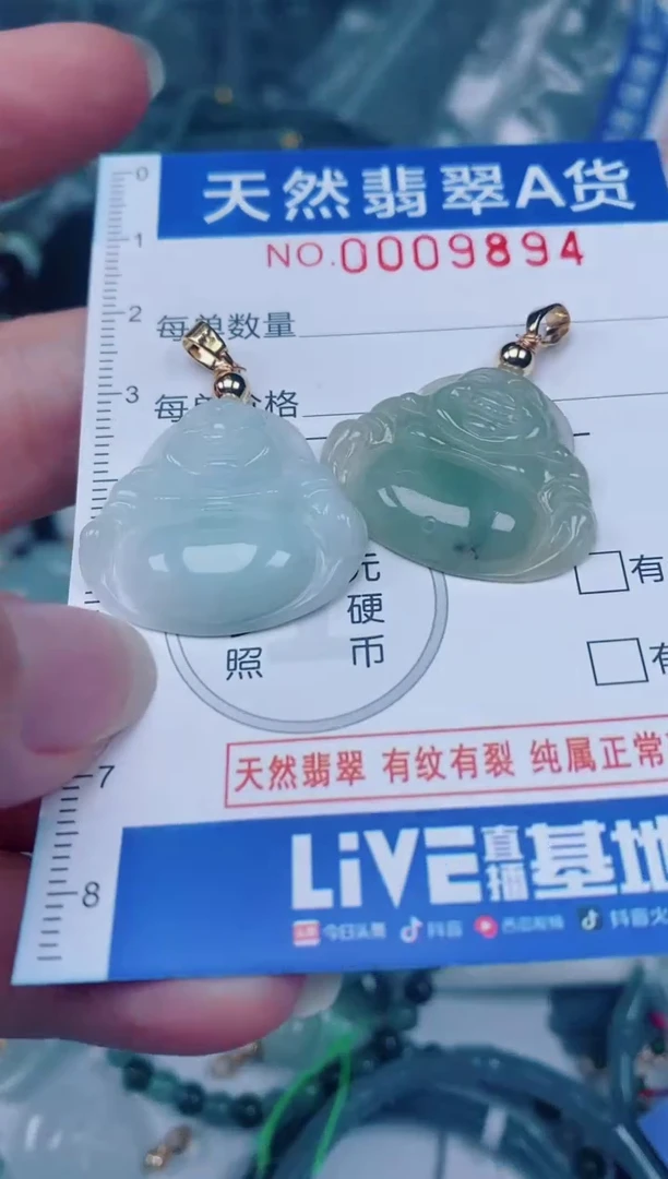 颈饰未镶嵌翡翠00009894