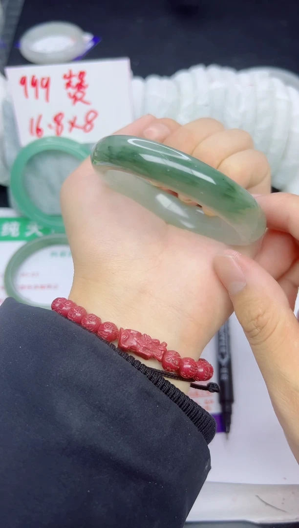 未镶嵌手镯石英质玉141-56/57