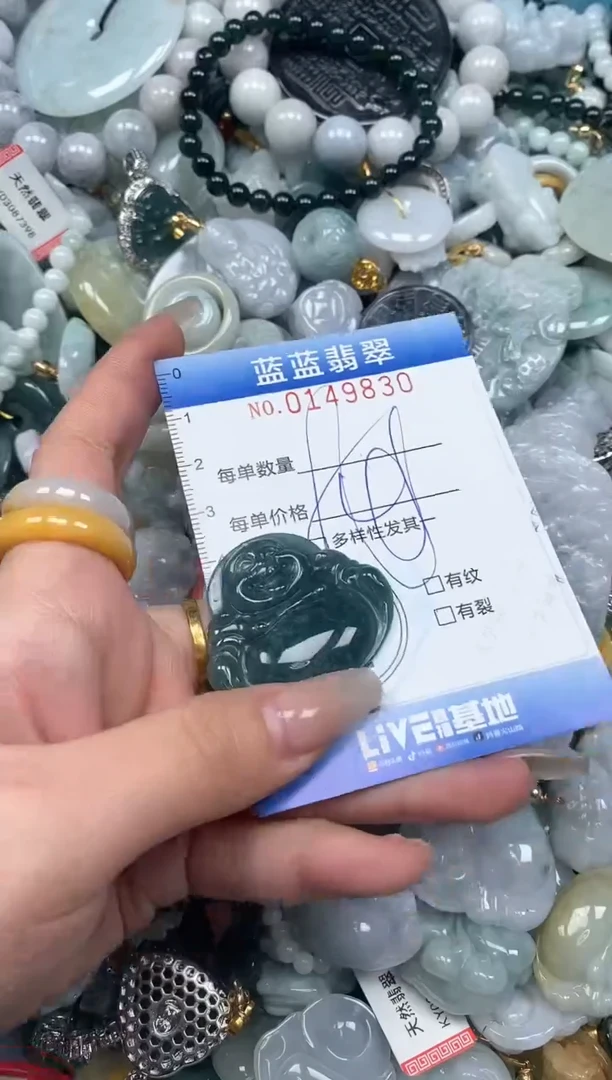 【闪购商品】翡翠颈饰未镶嵌闪购0149830多样性发其一