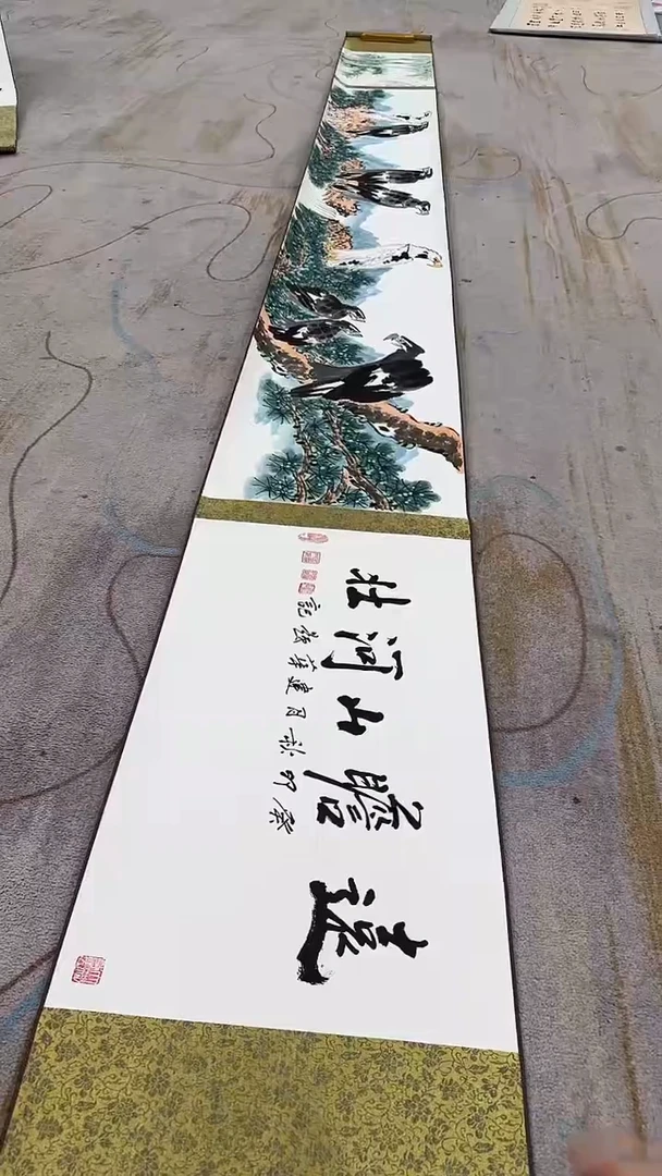 国画9.30-严选-福利（带收藏证书）-潘建华-五米长卷-C21