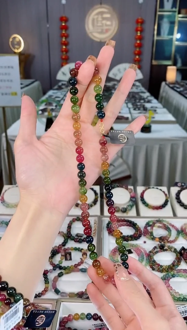 未镶嵌老矿碧玺项链碧玺dan多样性发货一条