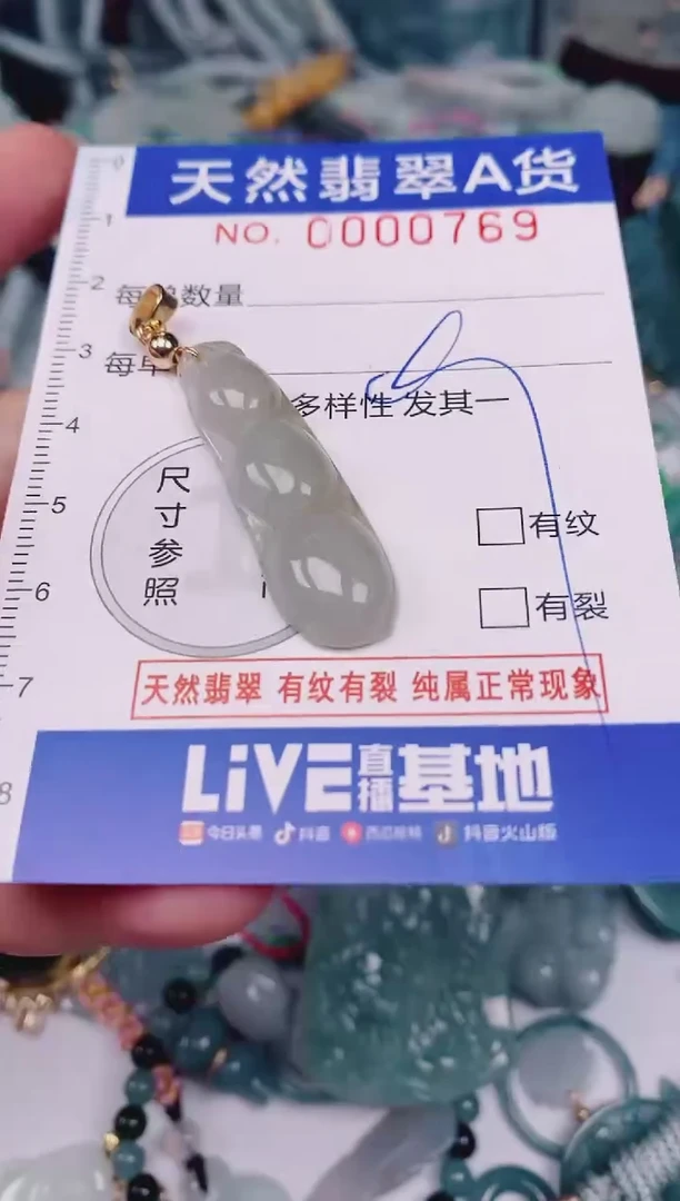 颈饰未镶嵌翡翠00000769