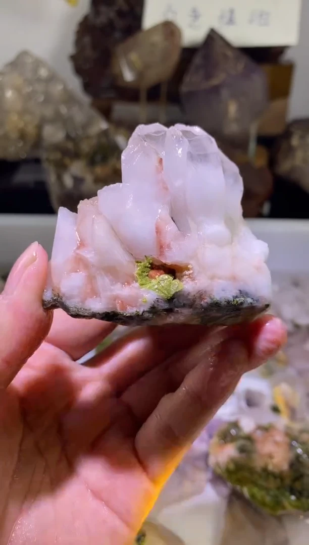 未镶嵌珠宝半成品水晶55号133g四川超七花园水晶