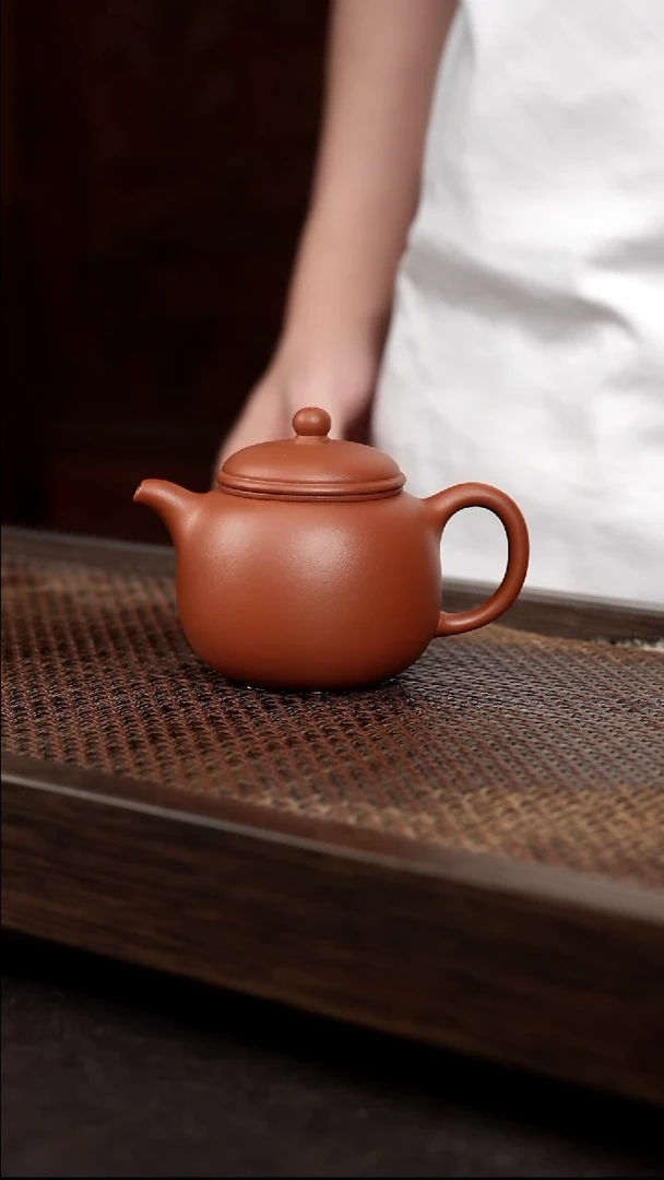 茶壶紫砂朱泥匏尊