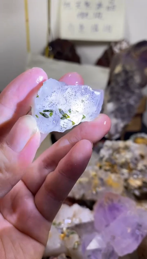 未镶嵌珠宝半成品水晶142号四川超七花园水晶