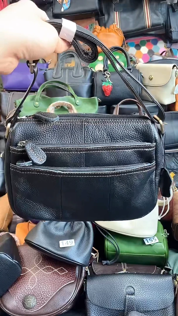 头层牛皮斜挎197.