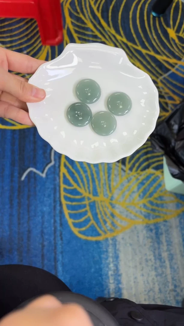 未镶嵌挂件翡翠多样性发一件R703084