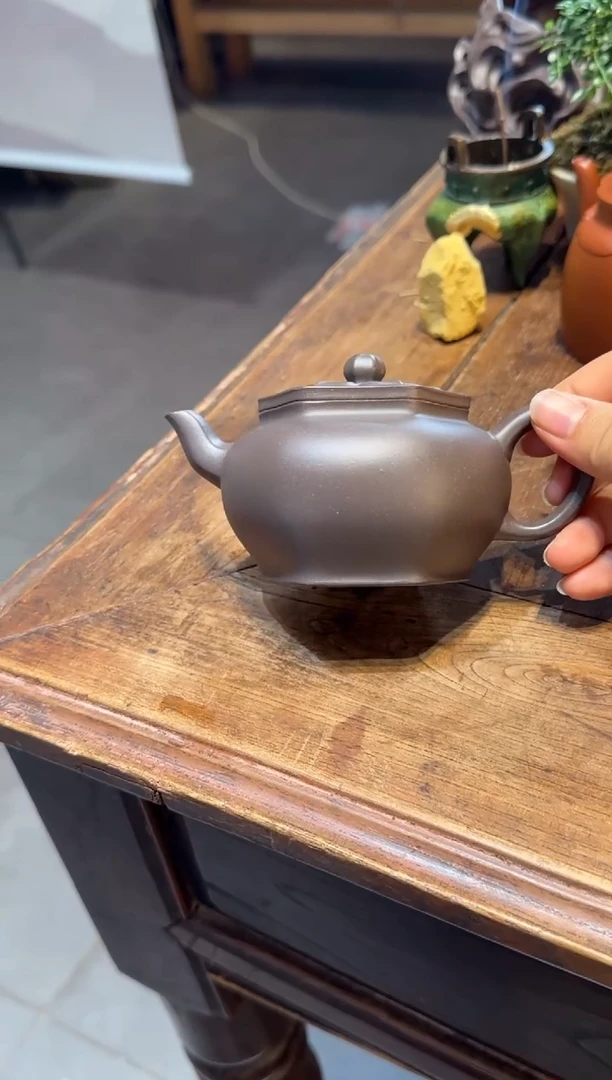 茶壶紫砂夜**子不染 紫砂壶