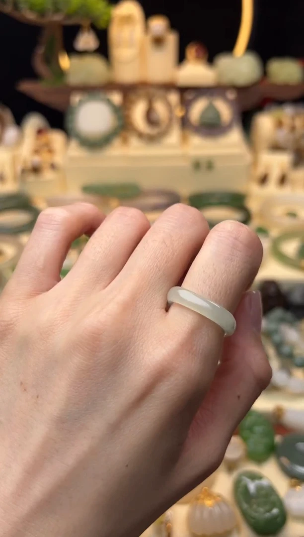 【闪购商品】和田玉戒指未镶嵌1314