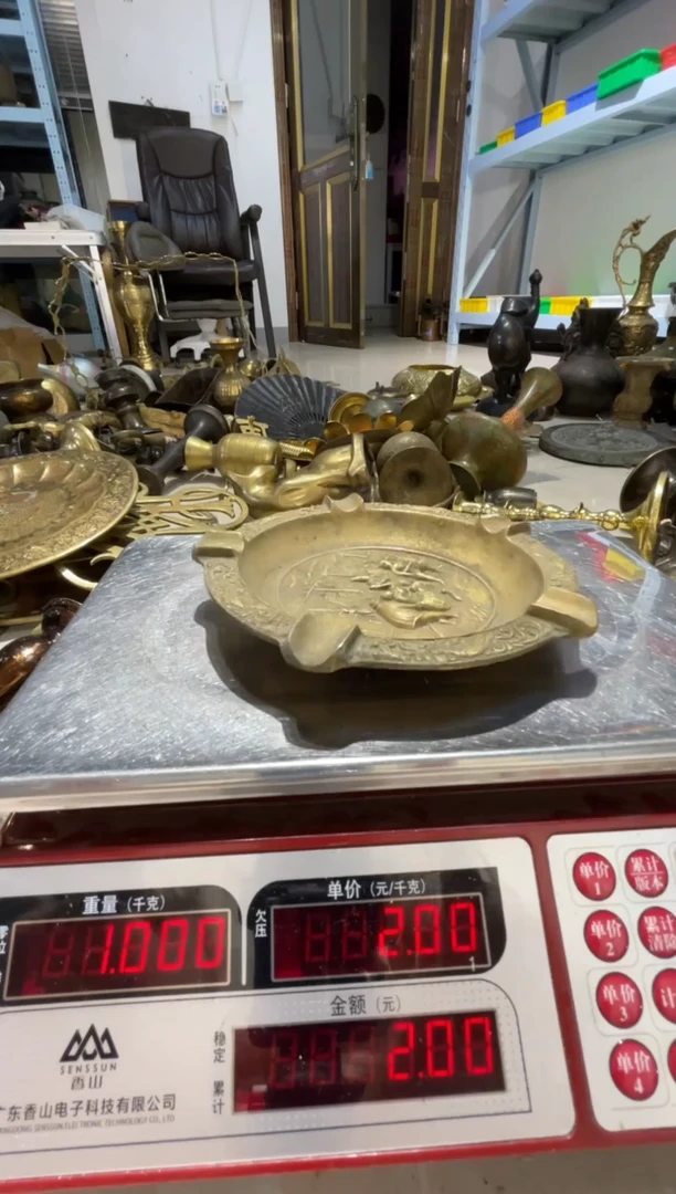 大阪回流铜器摆件41