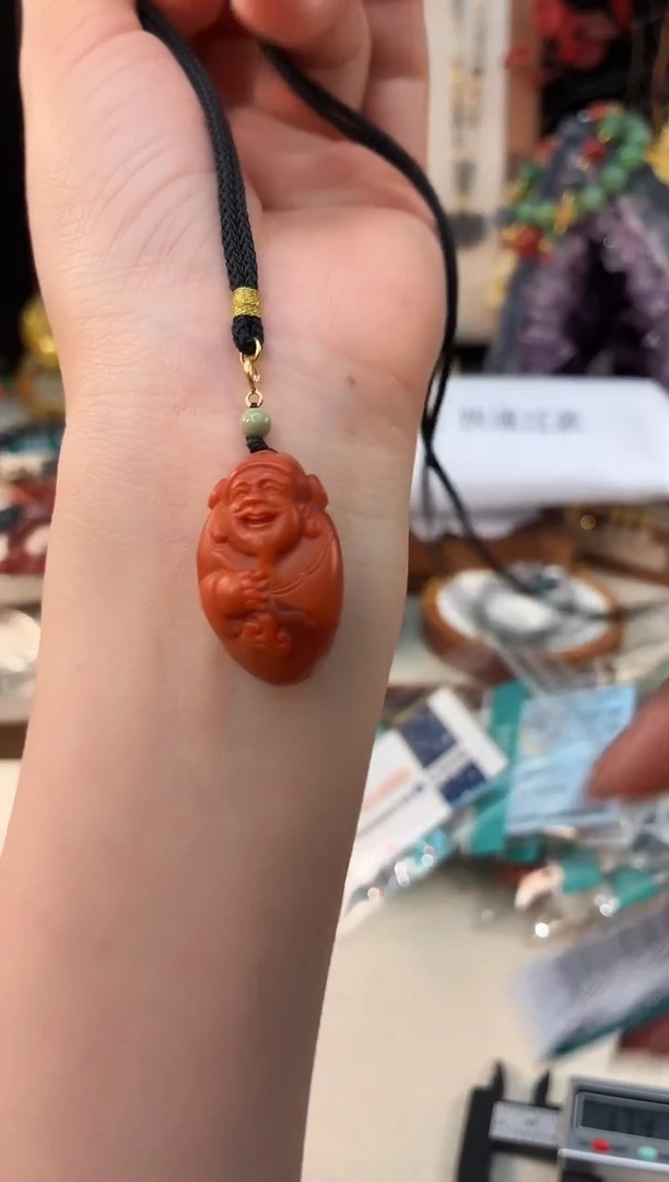 未镶嵌南红玛瑙吊坠@@A3921C018063