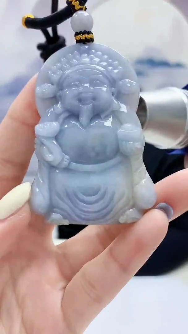 定制翡翠未镶嵌5060lr-毛货挂件191