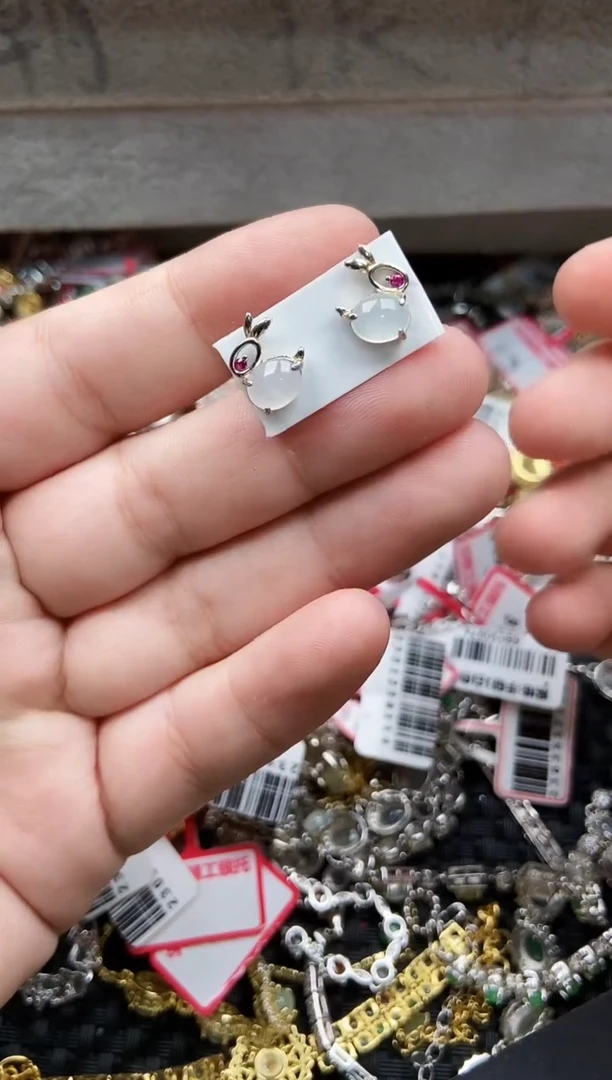 【闪购商品】翡翠戒指银S925镶嵌4444444-8