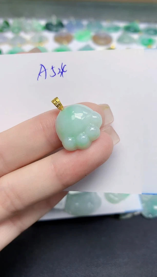 颈饰未镶嵌翡翠天然缅甸翡翠A货翡翠百元以上9元证书费自理