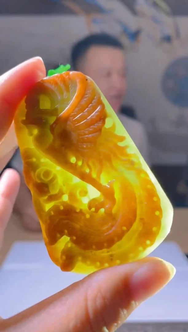 翡翠未镶嵌颈饰LL翡翠吊坠27-06