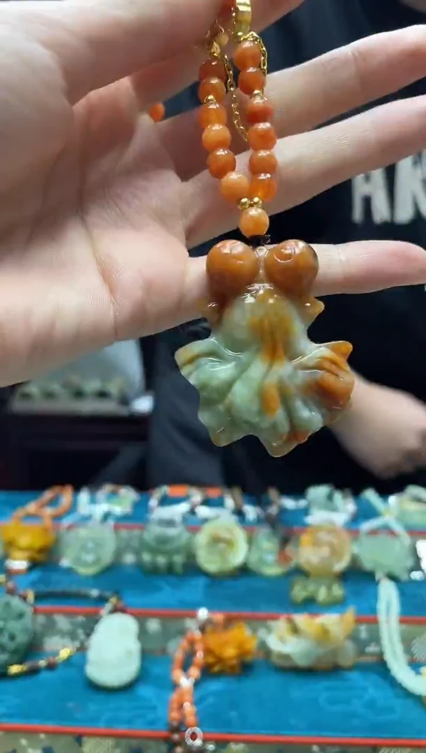 未镶嵌岫玉吊坠·多样性发货*拍一发一