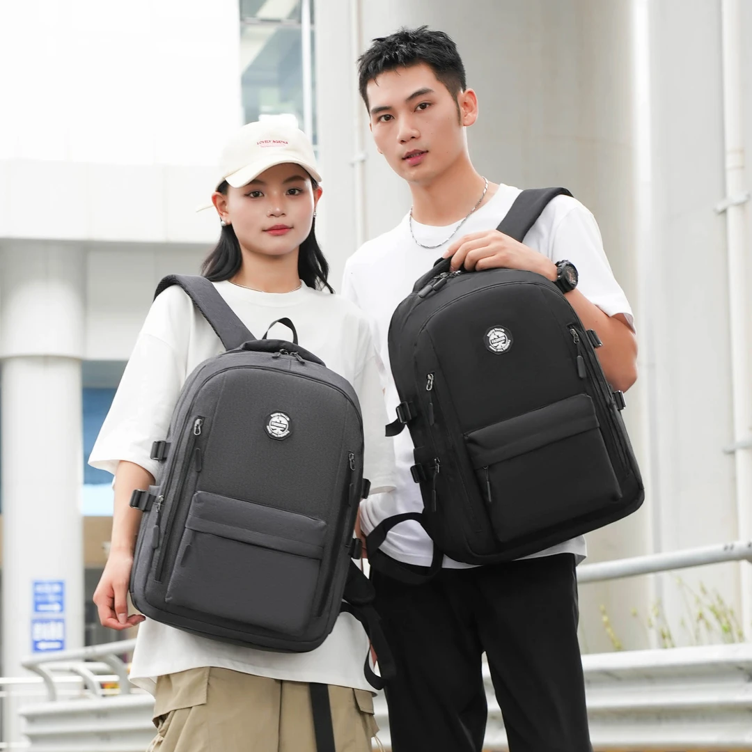 （8038）初中生高中生大学生百搭书包旅行登山潮流双背包休闲包