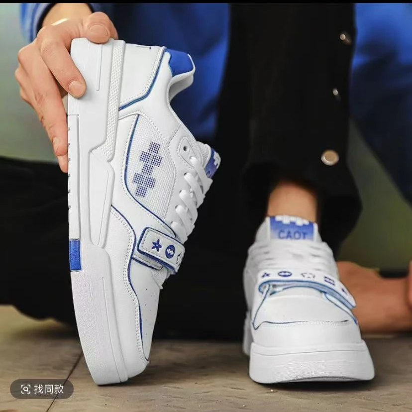 新款男女百搭时尚鞋CT8801白宝兰