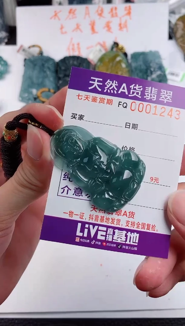 颈饰未镶嵌翡翠