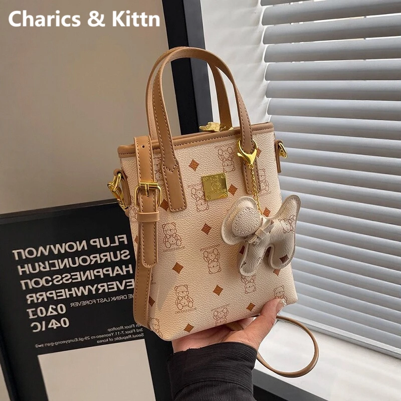 Charics&Kittn手机包女2025新款秋冬百搭斜挎小包女士手提真皮包