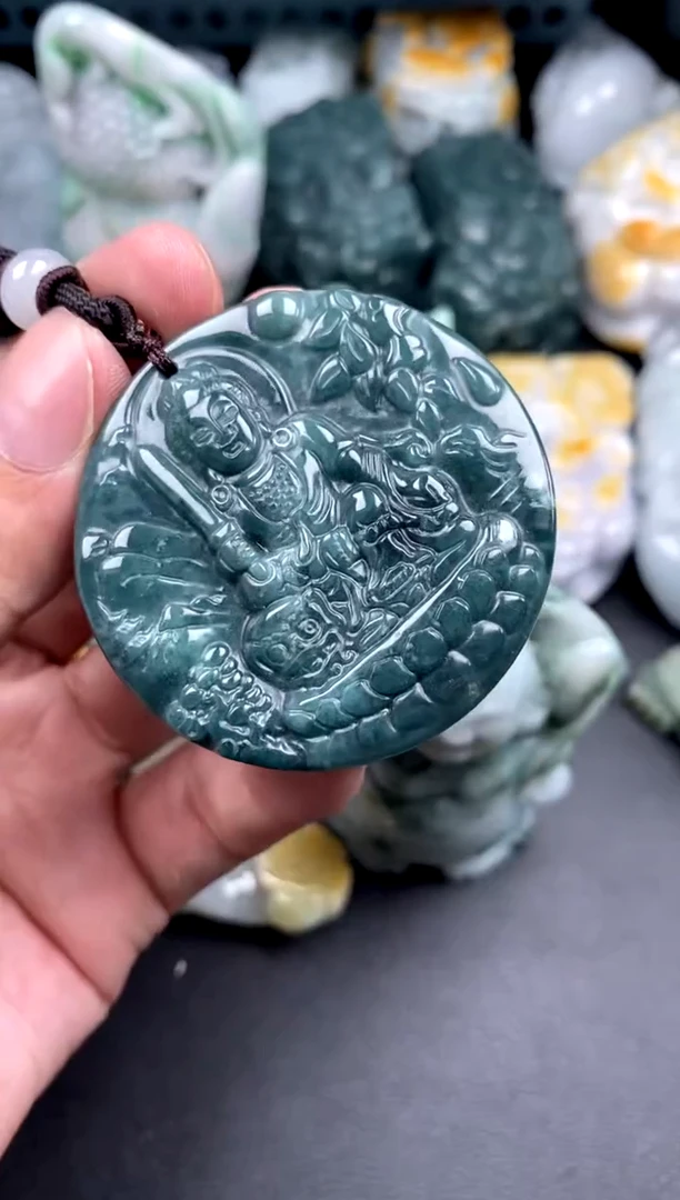 吊坠(不含链)未镶嵌翡翠1