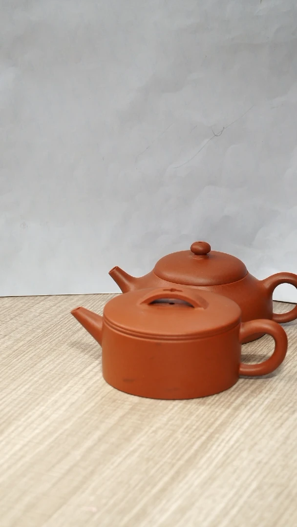 【闪购商品】红泥茶壶大瑕汉瓦壶静乐壶130CC容量