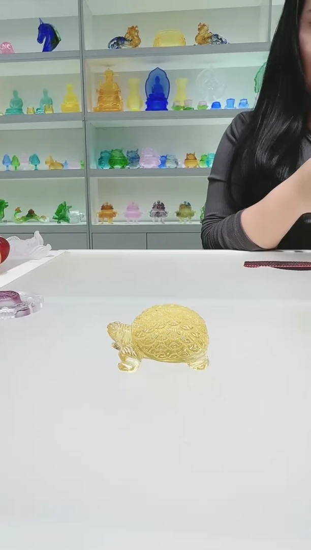 手工艺品琉璃古法琉璃财富归来