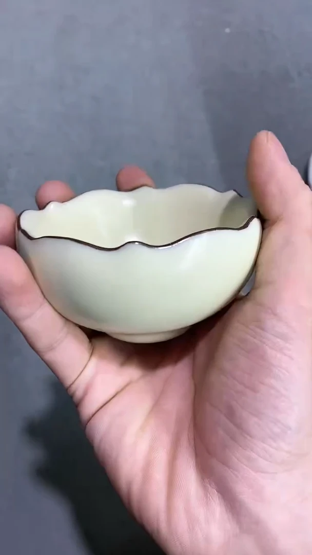 【闪购商品】瓷片陶瓷茶器孤品41黄