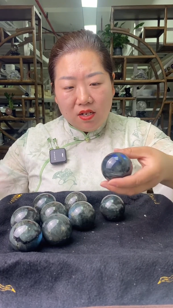 球未镶嵌拉长石拉长石球D653多样性发其一