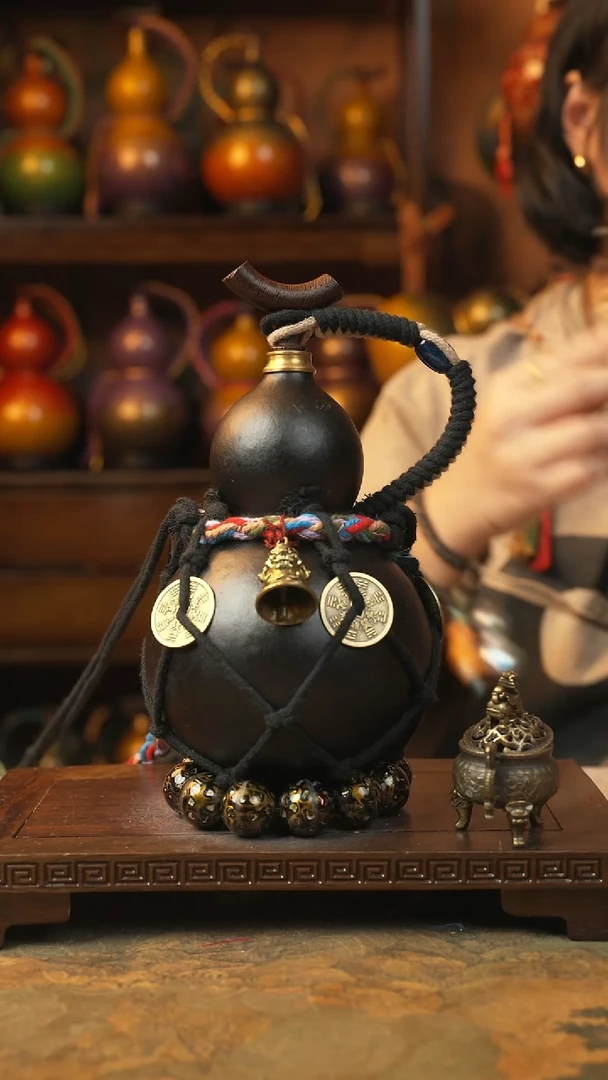 435大漆一物一拍记葫堂出品【不带手串】