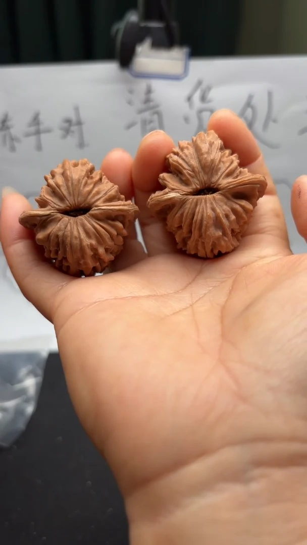 把件文玩核桃51四座楼