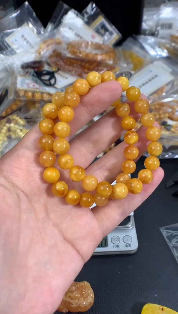 蜜蜡未镶嵌珠宝奇石多样性发一件