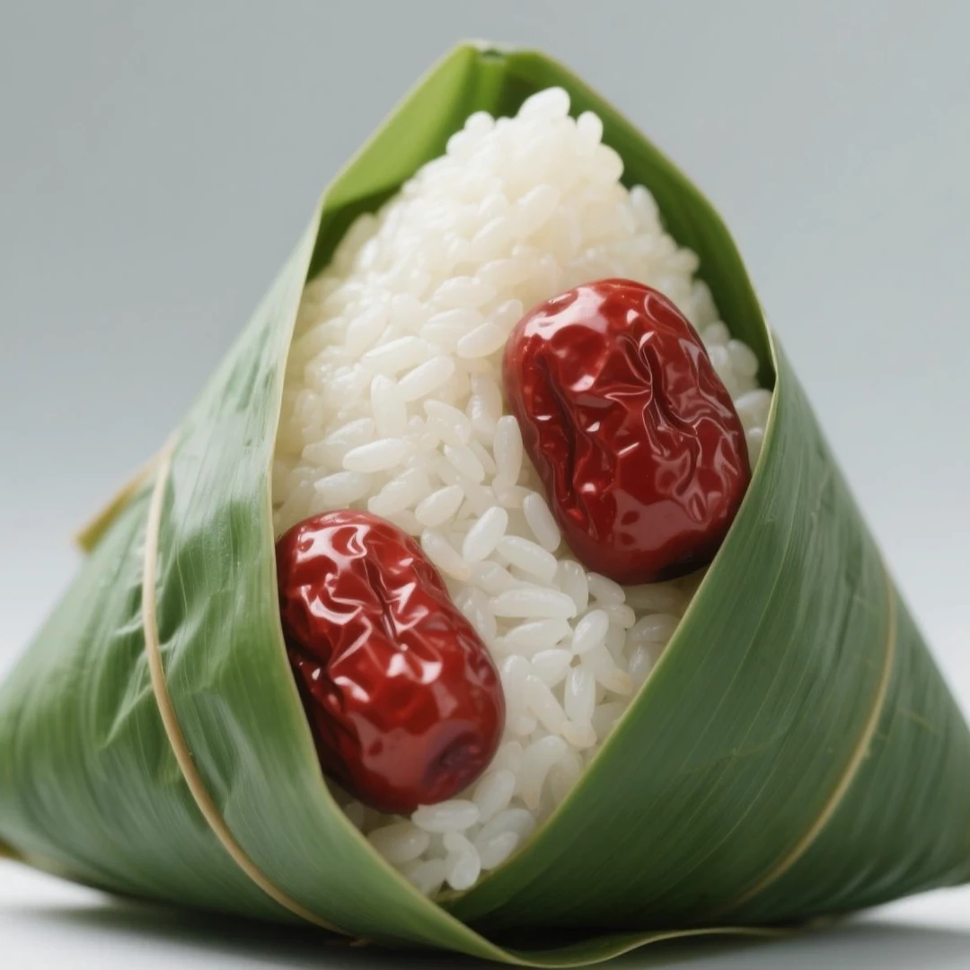 江米大枣粽子糯叽叽口感 嘎嘎好吃