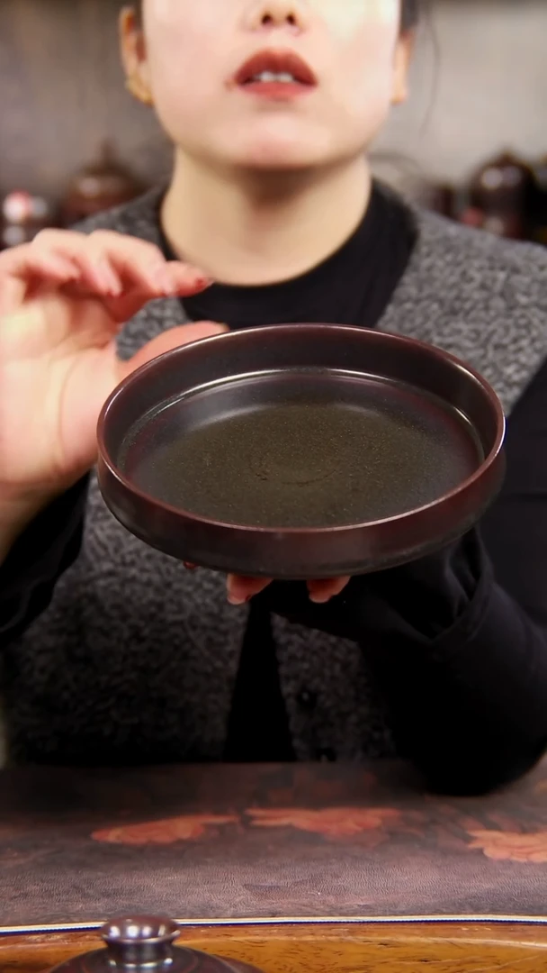 原矿紫韵茶盘瑕疵