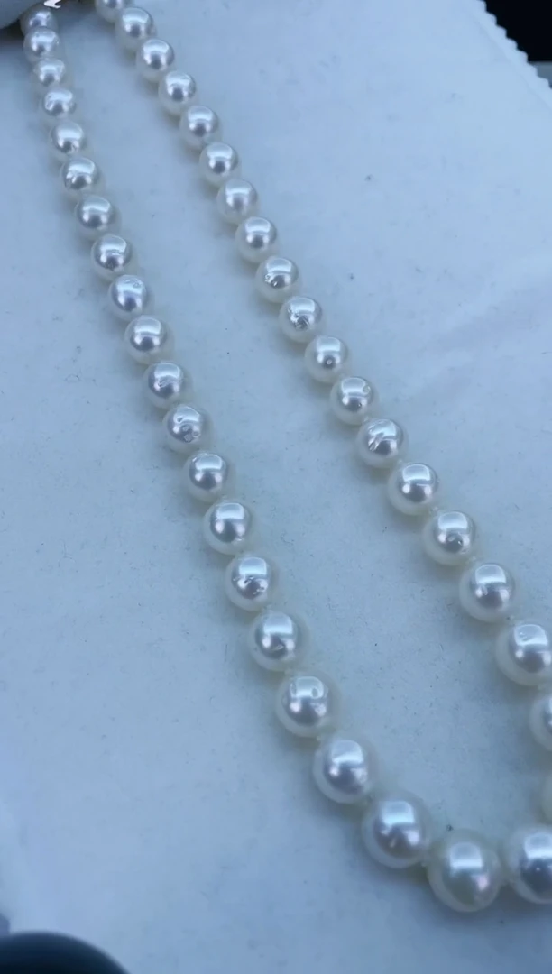 【闪购商品】海水珍珠颈饰合金25/澳白项链