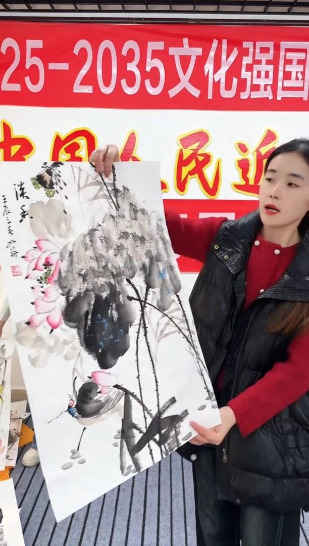 精品国画花鸟作品