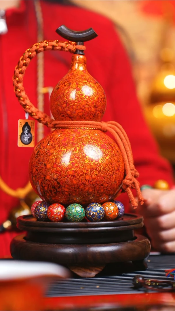 【闪购商品】JV054非遗臻选大漆酒葫芦