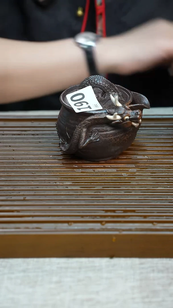 纯手工粗陶茶具每只不一样