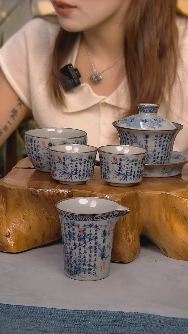 简装家用款5件套 陶瓷家用茶具系列