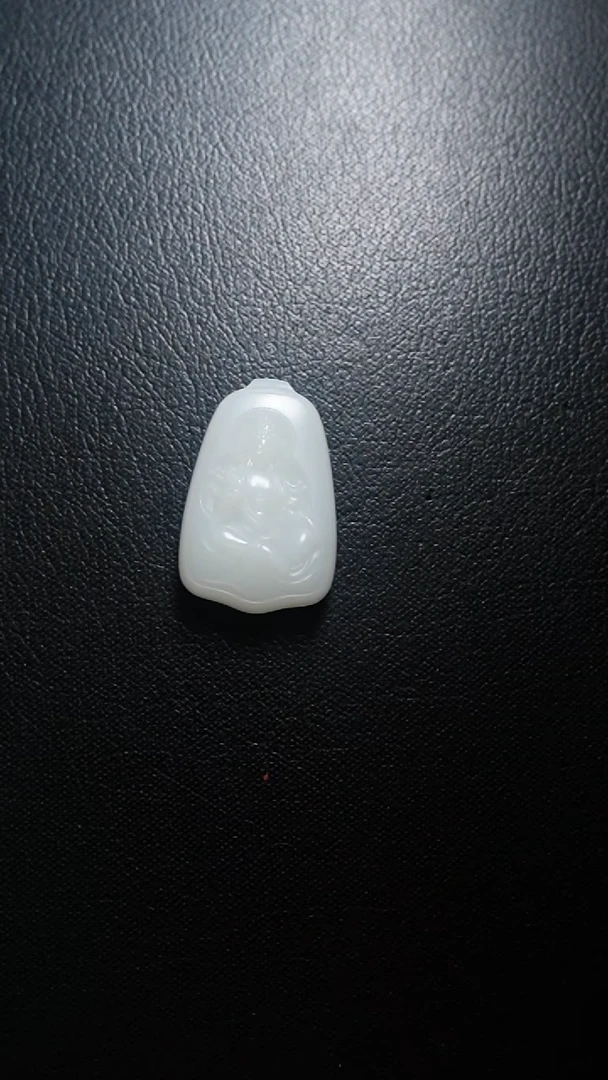 颈饰未镶嵌和田玉观音