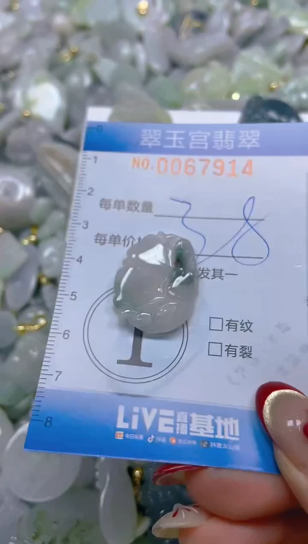 【闪购商品】翡翠颈饰未镶嵌闪购0067914