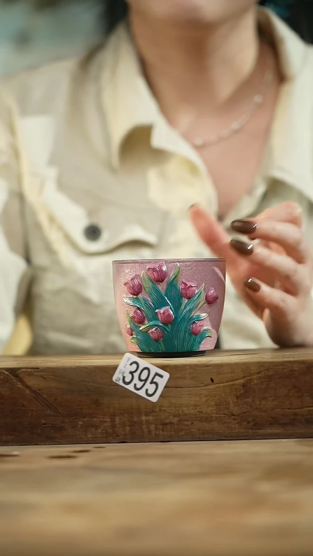 设计师手作款 手绘系列郁金香