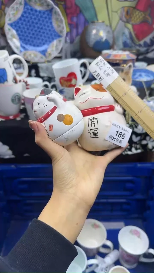 瓷片笑****?瓷色工艺品品品品186