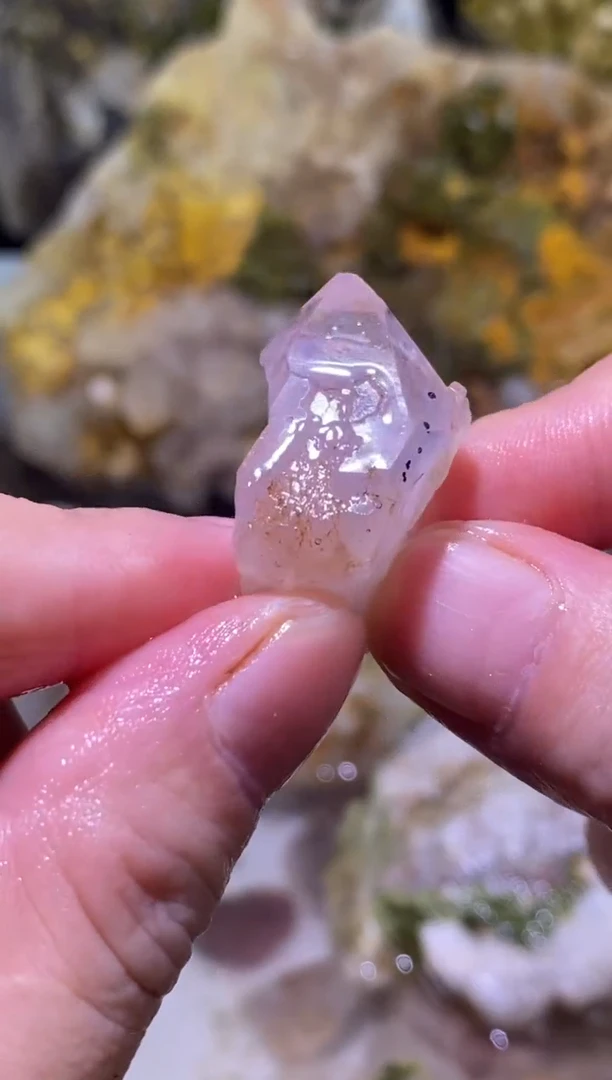 未镶嵌珠宝半成品水晶92号四川超七花园水晶