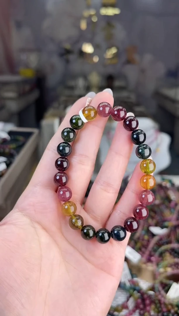 【闪购商品】碧玺/未镶嵌8mm+碧玺单圈多样性发货