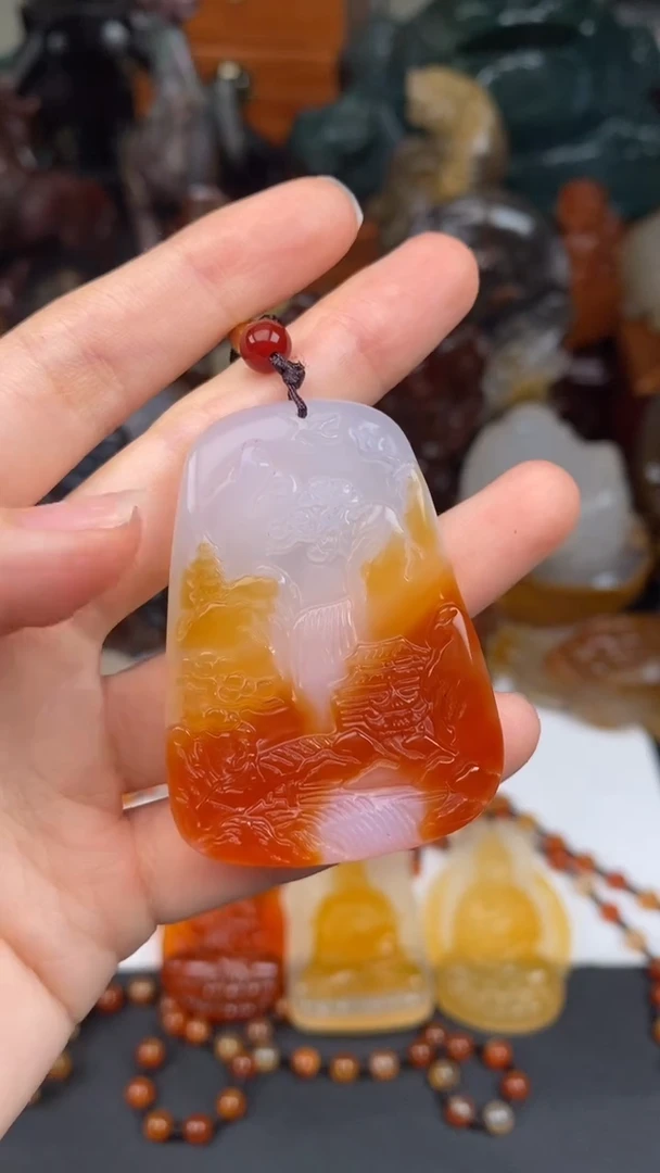 玛瑙/玉髓颈饰未镶嵌AA