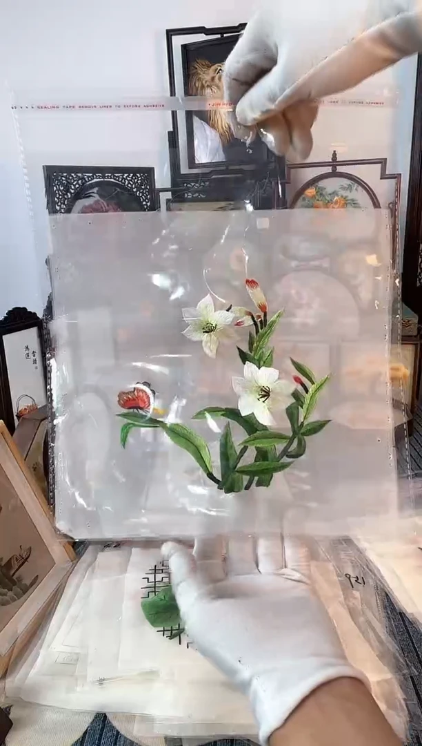 刺绣非遗苏绣双面绣绣片172