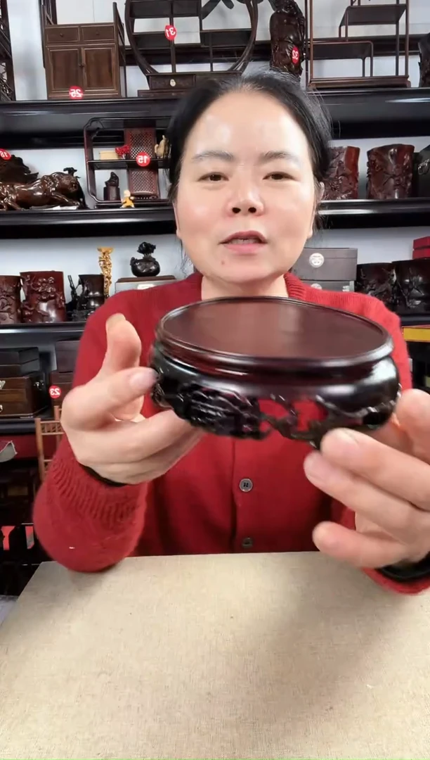 木老李红木工艺品303瑕疵